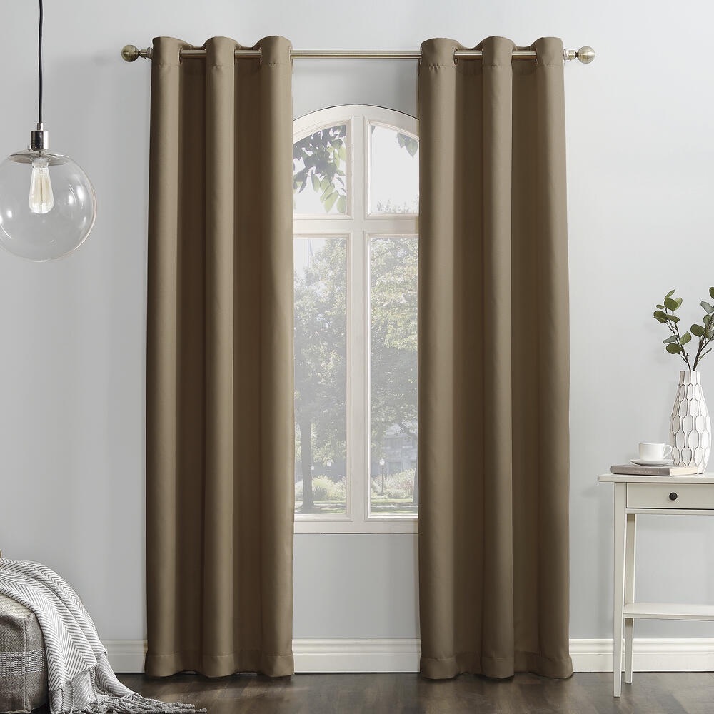Two Montego 48 x 84 curtain panels